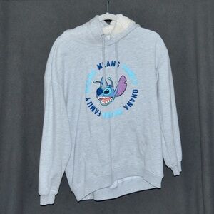 Stitch sweater hoodie